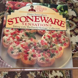 Pampered Chef Soneware sensations cookbook
